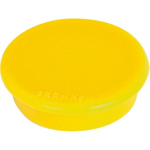 10 FRANKEN Haftmagnet Magnet gelb Ø 1,27 cm