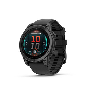 GARMIN fēnix E 47 mm Smartwatch schwarz, schiefergrau