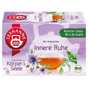 TEEKANNE Innere Ruhe Bio-Tee 18 Portionen