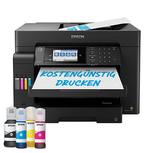 EPSON EcoTank ET-16655 4 in 1 Tintenstrahl-Multifunktionsdrucker schwarz