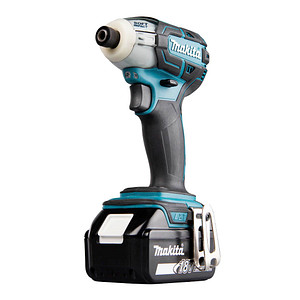 makita DTS141RTJ Akku-Impulsschrauber 18,0 V, mit 2 Akkus