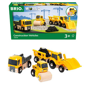 BRIO® Baustellenfahrzeuge 63365800 Spielzeugauto