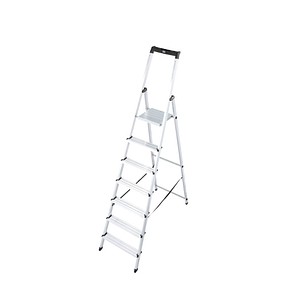 KRAUSE Stehleiter MONTO Solidy alu 7 Stufen, H: 230,0 cm