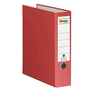 büroplus büroplus Ordner rot Karton 8,0 cm DIN A4 büroplus büroplus Ordner rot Karton 8,0 cm DIN A4