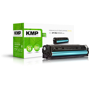 KMP H-T113  schwarz Toner kompatibel zu HP 125A (CB540A)