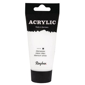 Rayher Acrylic Acrylfarben weiß 75,0 ml
