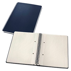 SIGEL Notizbuch Conceptum DIN A4 kariert, dunkelblau Hardcover 160 Seiten, 1 St.