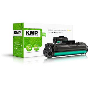 KMP H-T152  schwarz Toner kompatibel zu HP 78A (CE278A)