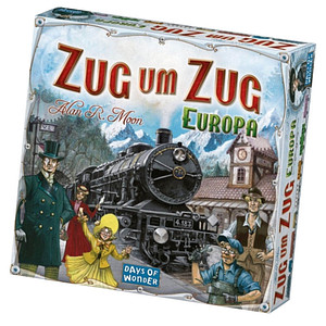 Zug um Zug - Europa Brettspiel