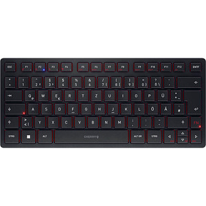 CHERRY KW 9200 MINI Tastatur kabellos schwarz