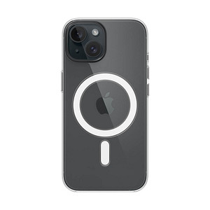 Apple Clear Case mit MagSafe Handy-Cover für Apple iPhone 15 schwarz ++  büroplus