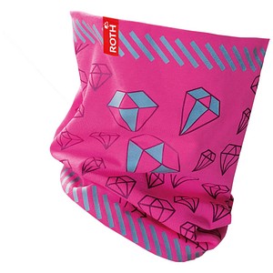 ROTH Schlauchschal Diamant rosa Einheitsgröße 50,0-54,0 cm, 1 St.