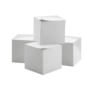 Notizwürfel weiß Notizwürfel weiß