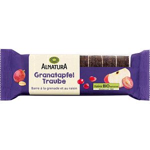 ALNATURA Bio Fruchtriegel Granatapfel Traube  75,0 g, 1 St.