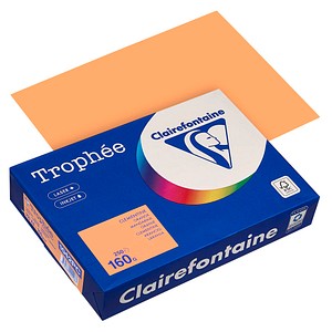 Clairefontaine Kopierpapier Trophée mandarin DIN A4 160 g/qm 250 Blatt