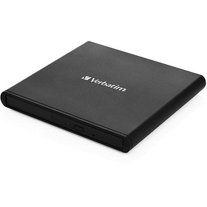verbatim Slimline externer DVD-Brenner schwarz