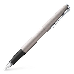 LAMY studio Patronenfüller silber brushed M (mittel), 1 St.