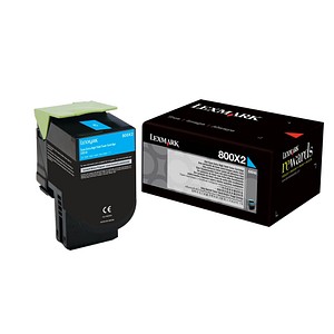 Lexmark 80C0X20 cyan Toner Lexmark 80C0X20 cyan Toner