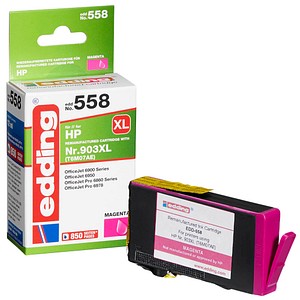 edding EDD-558 magenta Tintenpatrone ersetzt HP 903XL (T6M07AE) edding EDD-558 magenta Tintenpatrone ersetzt HP 903XL (T6M07AE)