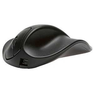 HANDSHOEMOUSE Hippus M Maus ergonomisch kabellos schwarz