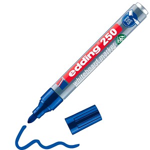 edding 250 Whiteboard-Marker blau 1,5 - 3,0 mm, 1 St.