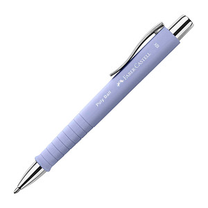 FABER-CASTELL Kugelschreiber POLY BALL Colous XB iris, Schreibfarbe: blau, 1 St.
