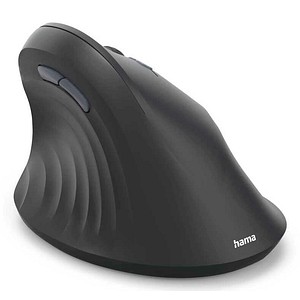 hama EWM-600R Maus ergonomisch kabellos schwarz