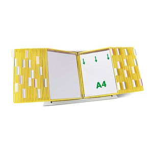 tarifold Sichttafelsystem 434504 DIN A4 gelb mit 50 St. Sichttafeln