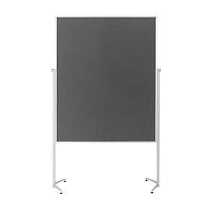 magnetoplan Moderationswand 120,0 x 150,0 cm dunkelgrau