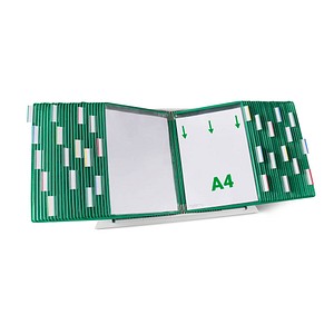 tarifold Sichttafelsystem 434505 DIN A4 grün mit 50 St. Sichttafeln