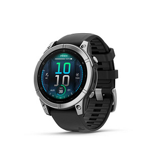 GARMIN fēnix E 47 mm Smartwatch schwarz, silber