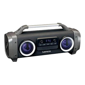 Lenco SPR-100 Bluetooth-Lautsprecher schwarz büroplus 
