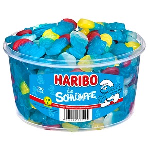 HARIBO die SCHLÜMPFE Fruchtgummi 150 St./1350,0 g