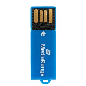 MediaRange USB-Stick PAPER-CLIP blau 8 GB, 1 St.