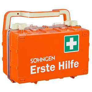 SÖHNGEN Erste-Hilfe-Koffer DYNAMIC-GLOW S Norm DIN 13157 orange