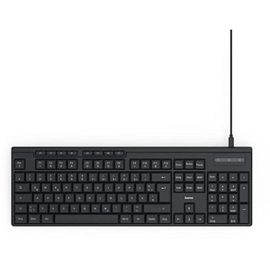 hama CK-200 Tastatur kabelgebunden schwarz