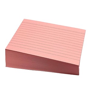 Karteikarten DIN A6 rosa liniert, 100 St.