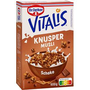 Dr.Oetker Vitalis Knusper Schoko Müsli 600,0 g