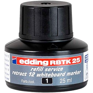 edding Nachfülltinte RBTK 25 schwarz