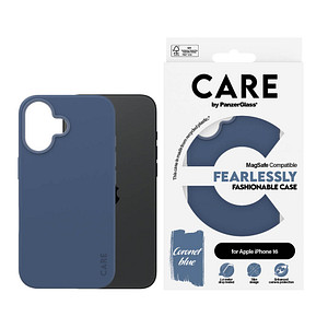 CARE by PanzerGlass® Fashionable Case Handy-Cover für Apple iPhone 16 blau