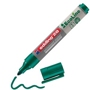 edding 28 Whiteboard-Marker grün 1,5 - 3,0 mm, 1 St.