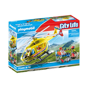 Playmobil® City Life 71203 Rettungshelikopter Spielfiguren-Set