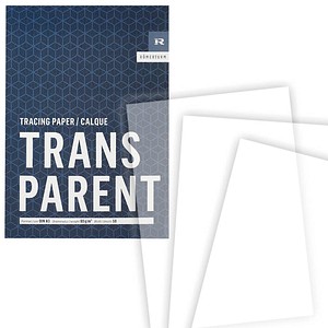 RÖMERTURM Transparentpapier Classic Line DIN A3 80 g/qm 1 Block RÖMERTURM Transparentpapier Classic Line DIN A3 80 g/qm 1 Block