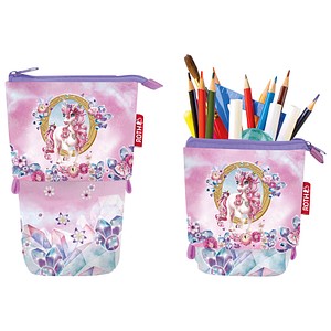 ROTH Schlampermäppchen Einhorn Beauty Motiv, 13,5 x 6,0 cm