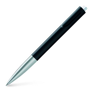 LAMY Kugelschreiber noto schwarz/silber, Schreibfarbe: schwarz, 1 St.