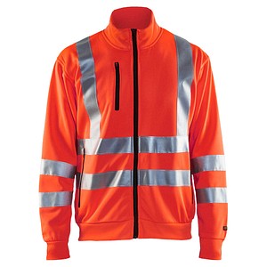 BLAKLÄDER® unisex Warnjacke 3358 rot Größe L