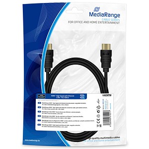 MediaRange HDMI A Kabel 2,0 m schwarz