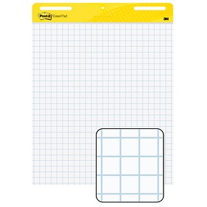 Post-it® Flipchart-Papier Super Sticky Meeting Chart kariert 63,5 x 77,5 cm, 30 Blatt, 2 Blöcke Post-it® Flipchart-Papier Super Sticky Meeting Chart kariert 63,5 x 77,5 cm, 30 Blatt, 2 Blöcke