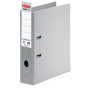 herlitz maX.file protect plus Ordner grau Kunststoff 8,0 cm DIN A4 herlitz maX.file protect plus Ordner grau Kunststoff 8,0 cm DIN A4