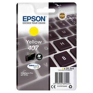 EPSON 407 / T07U4 gelb Tintenpatrone EPSON 407 / T07U4 gelb Tintenpatrone